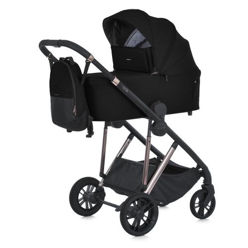 Коляска універсальна 2в1 ME 1190 COIL Jet Black (1шт) люлька+прогул. блок, рюкзак, дощовик, моск.сітка, адаптери для люльки, чорний - Vitol Коляска універсальна 2в1 ME 1190 COIL Jet Black (1шт) люлька+прогул. блок, рюкзак, дощовик, моск.сітка, адаптери для люльки, чорний