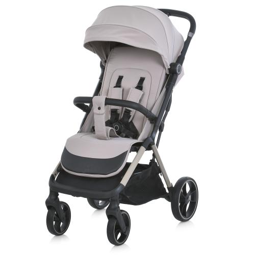 Коляска дитяча ME 1127-C BEYA Cream Beige (1шт) прогулянкова, до 22 кг, PU колеса 17,5 / 22,5 см, чохол, бежевий - Vitol Коляска дитяча ME 1127-C BEYA Cream Beige (1шт) прогулянкова, до 22 кг, PU колеса 17,5 / 22,5 см, чохол, бежевий