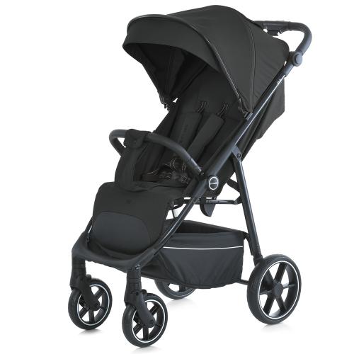 Коляска дитяча ME 1113-2 FIJI Black (1шт) прогулянкова, регул.ручка, москітна сітка, алюмин, чорний - Vitol Коляска дитяча ME 1113-2 FIJI Black (1шт) прогулянкова, регул.ручка, москітна сітка, алюмин, чорний