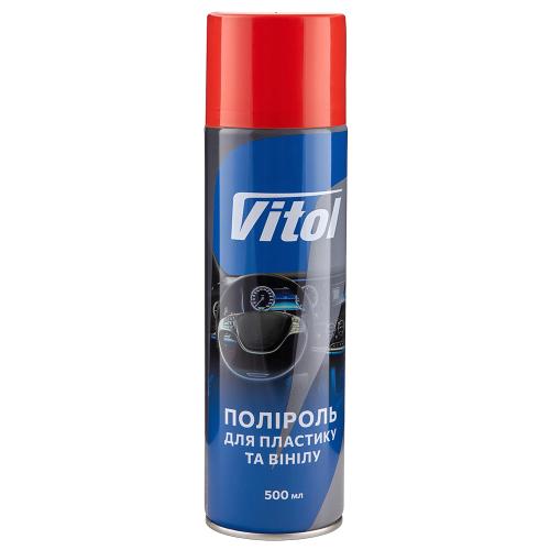 Полироль для пластика и винила VITOL 500 мл Оранж фреш (ORANGE) - Vitol Полироль для пластика и винила VITOL 500 мл Оранж фреш (ORANGE)