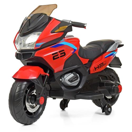Мотоцикл M 4272EL-3 (1шт) 2мот. 45W, 1акум.12V9AH, муз., світло, MP3,TF,USB,EVA, шкір.сидін., червоний. - Vitol Мотоцикл M 4272EL-3 (1шт) 2мот. 45W, 1акум.12V9AH, муз., світло, MP3,TF,USB,EVA, шкір.сидін., червоний.