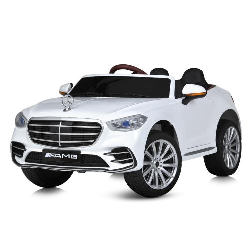 Машина M 6020EBLR-1 (1шт) р/к2,4G, 1акум12V10AH, 4*35W, MP3, USB, TF, BLUETOOTH, APP, EVA, шкіра, музика, світло, білий - Vitol Машина M 6020EBLR-1 (1шт) р/к2,4G, 1акум12V10AH, 4*35W, MP3, USB, TF, BLUETOOTH, APP, EVA, шкіра, музика, світло, білий