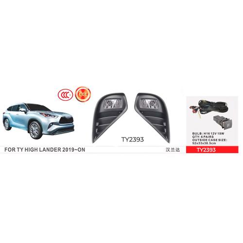  . Toyota Highlander 2019-/TY-2393/H16-12V19W/.
