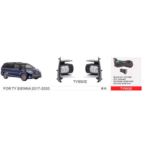  .  Toyota Sienna 2017-20/TY-950E/H11-12V55W/e.