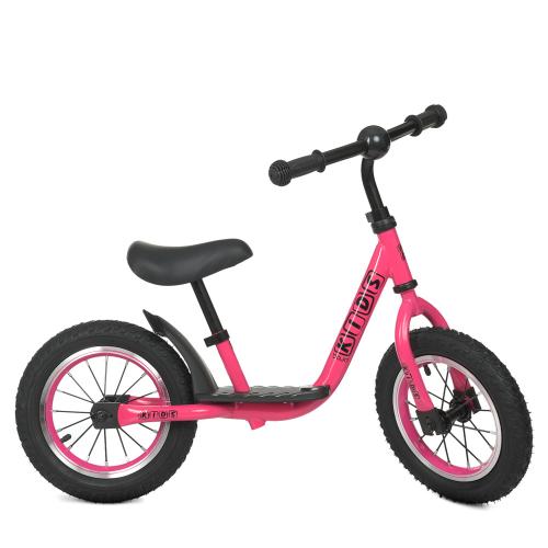 Біговел PROFI KIDS дитячий 12 д. M 4067A-4 (1шт) кол. гума, мет.обід, висота до сидіння 30-43см., рожевий - Vitol Біговел PROFI KIDS дитячий 12 д. M 4067A-4 (1шт) кол. гума, мет.обід, висота до сидіння 30-43см., рожевий
