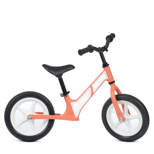Біговел PROFI KIDS 12 д. HUMG1207-1 (1шт) магн.рама, кол.EVA,пласт.обід,ексцентрик сидіння,персик-білий - Vitol Біговел PROFI KIDS 12 д. HUMG1207-1 (1шт) магн.рама, кол.EVA,пласт.обід,ексцентрик сидіння,персик-білий