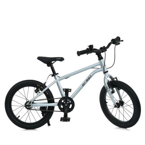 Велосипед дитячий 16д. PROF1 MB 16LIGHTY SILVER (1шт) LIGHTY,SKD85,алюм. рама,кермо, торм,обода,сірий - Vitol Велосипед дитячий 16д. PROF1 MB 16LIGHTY SILVER (1шт) LIGHTY,SKD85,алюм. рама,кермо, торм,обода,сірий