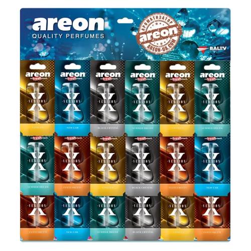 Освіжувач повітря рідкий листок AREON "LIQUID" MIX на планшеті 5мл - Vitol Освіжувач повітря рідкий листок AREON "LIQUID" MIX на планшеті 5мл