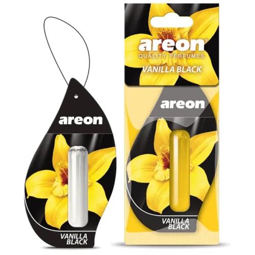 Освіжувач повітря рідкий листок AREON "LIQUID" Vanilla Black 5мл - Vitol Освіжувач повітря рідкий листок AREON "LIQUID" Vanilla Black 5мл