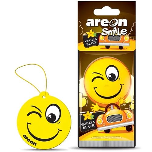 Освежитель воздуха AREON сухой листик Smile Dry Vanilla Black - Vitol Освежитель воздуха AREON сухой листик Smile Dry Vanilla Black