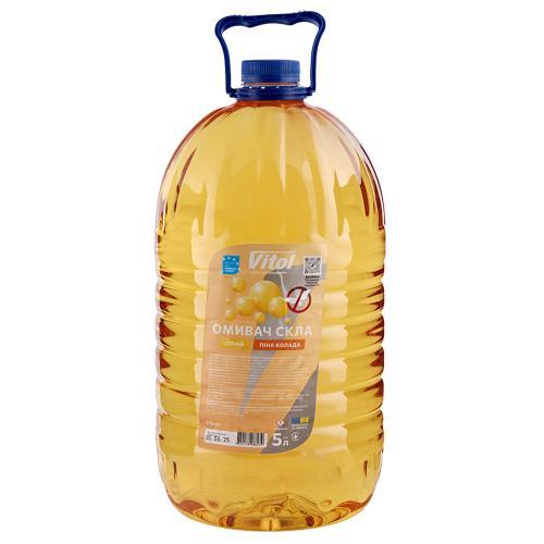 Омивач скла літній VITOL Піна Колада 5л (Авторитм Ексклюзив) - Vitol Омивач скла літній VITOL Піна Колада 5л (Авторитм Ексклюзив)