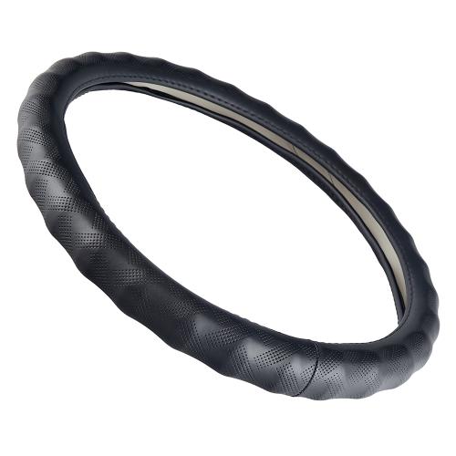 Чехол руля VLOD-24LC6 BK M черн/БО/один шов/кожа - Vitol Чехол руля VLOD-24LC6 BK M черн/БО/один шов/кожа