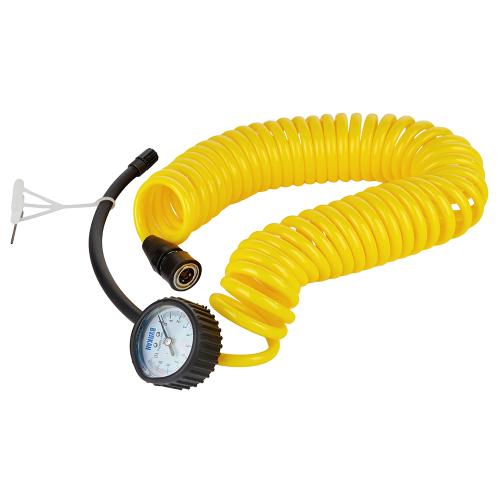 Компресор автомобільний "Вулкан" KA-B12122 150psi/25Amp/90л/клеми/шланг 7,5м з дефлятором/лixтар/2 циліндри - Vitol Компресор автомобільний "Вулкан" KA-B12122 150psi/25Amp/90л/клеми/шланг 7,5м з дефлятором/лixтар/2 циліндри