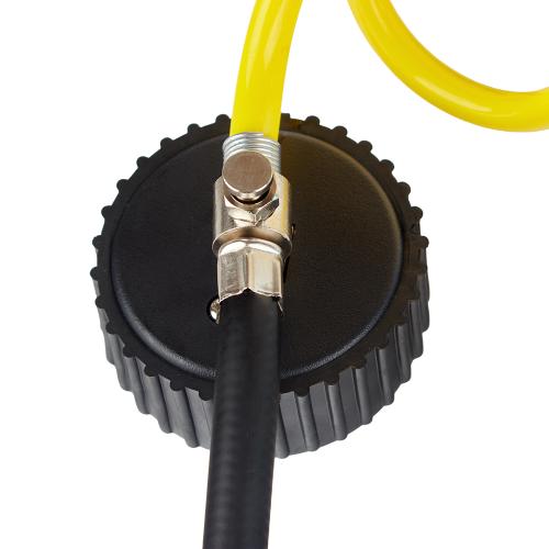 Компресор автомобільний "Вулкан" KA-B12122 150psi/25Amp/90л/клеми/шланг 7,5м з дефлятором/лixтар/2 циліндри - Vitol Компресор автомобільний "Вулкан" KA-B12122 150psi/25Amp/90л/клеми/шланг 7,5м з дефлятором/лixтар/2 циліндри