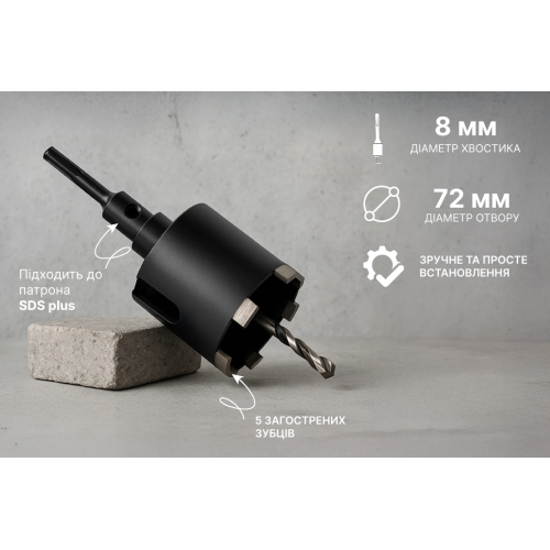 Alloid Pro. ������� ������� �� ������ SDS-plus 72��