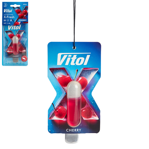 Освіжувач повітря Vitol X-Fresh Cherry - Vitol Освіжувач повітря Vitol X-Fresh Cherry