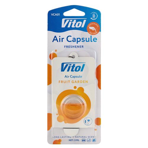 Освежитель воздуха Vitol Air Capsule подвесной Fruit Garden 3мл - Vitol Освежитель воздуха Vitol Air Capsule подвесной Fruit Garden 3мл