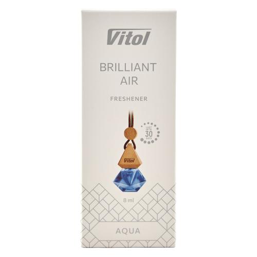 Освежитель воздуха Vitol Brilliant Air Aqua 8мл - Vitol Освежитель воздуха Vitol Brilliant Air Aqua 8мл