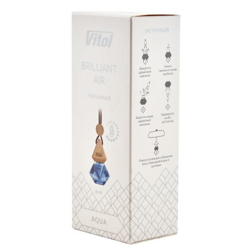 Освежитель воздуха Vitol Brilliant Air Aqua 8мл - Vitol Освежитель воздуха Vitol Brilliant Air Aqua 8мл