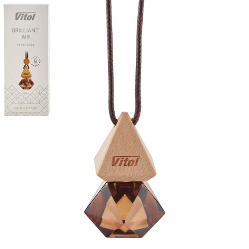 Освежитель воздуха Vitol Brilliant Air Oud Coffee 8мл - Vitol Освежитель воздуха Vitol Brilliant Air Oud Coffee 8мл