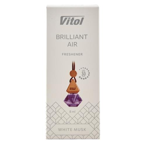 Освіжувач повітря Vitol Brilliant Air White Musk 8мл - Vitol Освіжувач повітря Vitol Brilliant Air White Musk 8мл