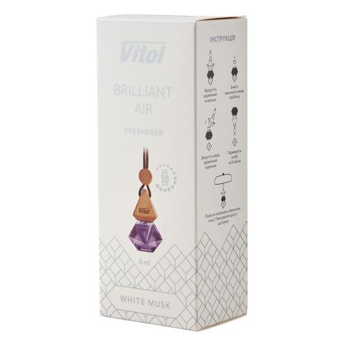 Освіжувач повітря Vitol Brilliant Air White Musk 8мл - Vitol Освіжувач повітря Vitol Brilliant Air White Musk 8мл