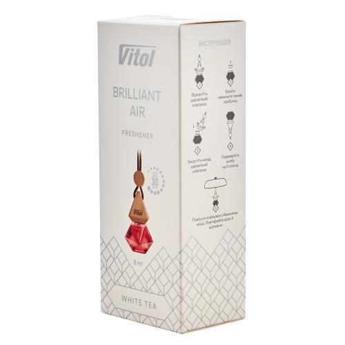 Освежитель воздуха Vitol Brilliant Air WhiteTea 8мл - Vitol Освежитель воздуха Vitol Brilliant Air WhiteTea 8мл