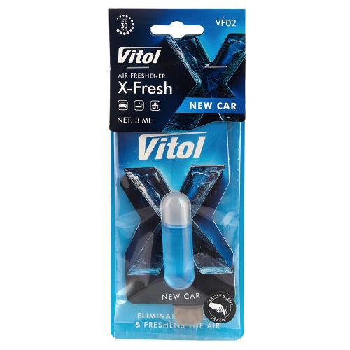 Освежитель воздуха Vitol X-Fresh подвесной New Car - Vitol Освежитель воздуха Vitol X-Fresh подвесной New Car