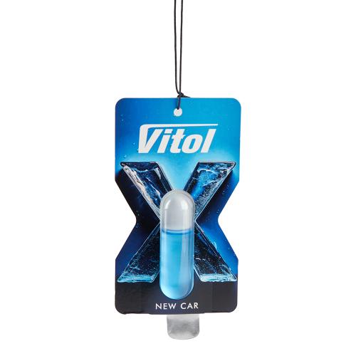 Освежитель воздуха Vitol X-Fresh подвесной New Car - Vitol Освежитель воздуха Vitol X-Fresh подвесной New Car