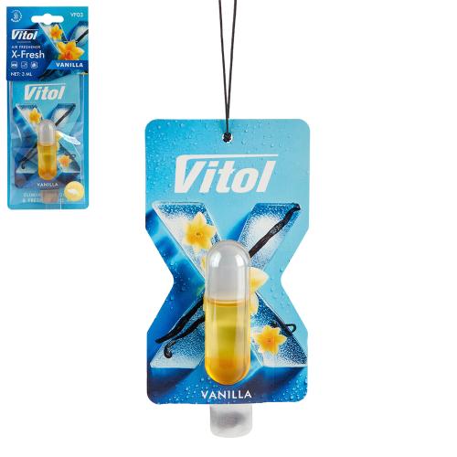 Освіжувач повітря Vitol X-Fresh Vanilla - Vitol Освіжувач повітря Vitol X-Fresh Vanilla