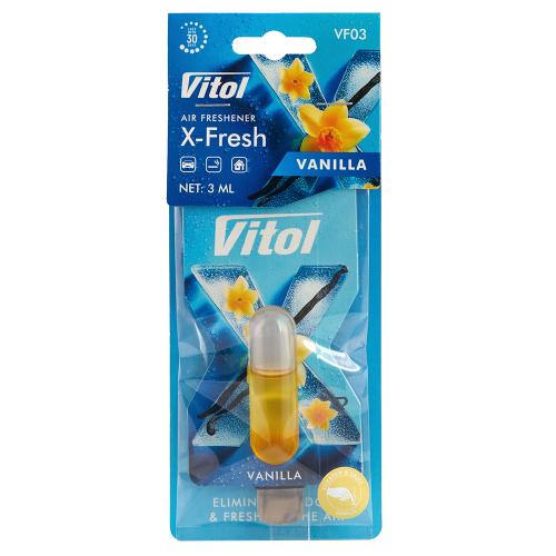 Освіжувач повітря Vitol X-Fresh Vanilla - Vitol Освіжувач повітря Vitol X-Fresh Vanilla