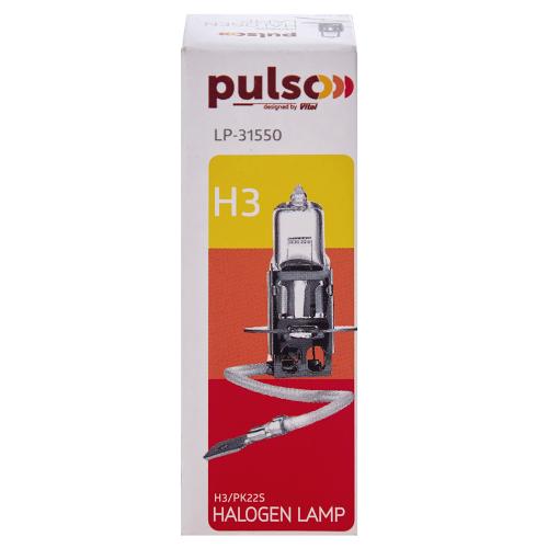  PULSO/ H3/PK22S 12v55w clear/c/box
