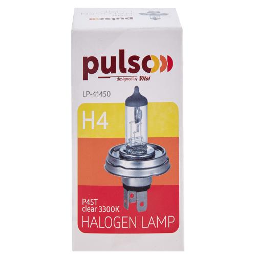  PULSO/ H4/P45T 12v60/55w clear/c/box