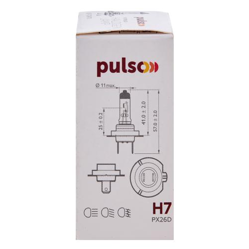 Лампа PULSO/галогенная H7/PX26D 24v70w clear/c/box - Vitol Лампа PULSO/галогенная H7/PX26D 24v70w clear/c/box