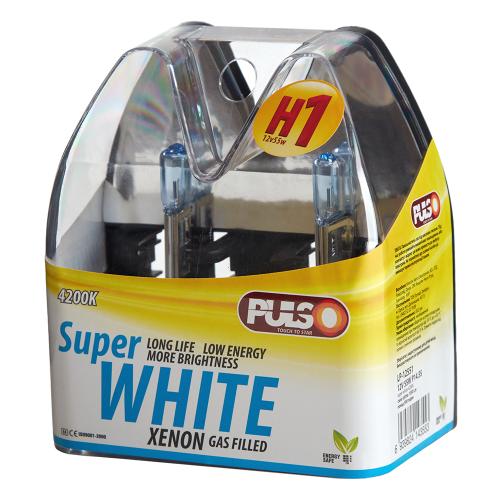  PULSO/ H1/P14.5S 12v55w super white/plastic box