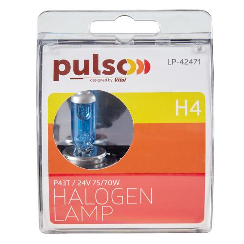  PULSO/ H4/P43T 24v75/70w super white/plastic box