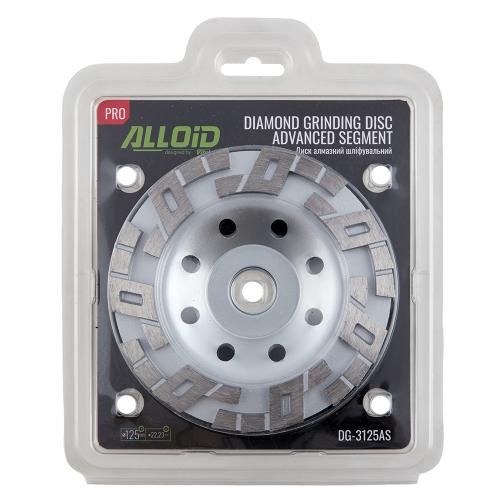 Alloid Pro. Диск алмазный шлифовальный Advanced Segment 125мм - Vitol Alloid Pro. Диск алмазный шлифовальный Advanced Segment 125мм