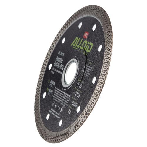 Alloid Pro. Диск алмазный отрезной X-Wave 125мм - Vitol Alloid Pro. Диск алмазный отрезной X-Wave 125мм