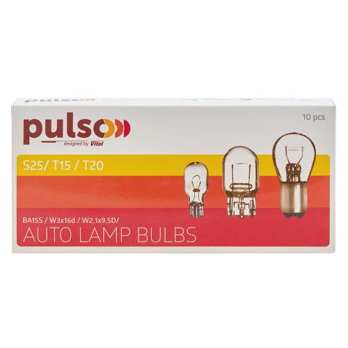 Лампа PULSO/габаритная S25/BAY15d/P21/5W 24v 21/5w clear/2 конт. - Vitol Лампа PULSO/габаритная S25/BAY15d/P21/5W 24v 21/5w clear/2 конт.