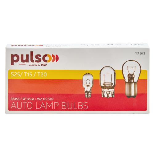  PULSO/ S25/BAU15s/P21W 12V/21W clear//1 .