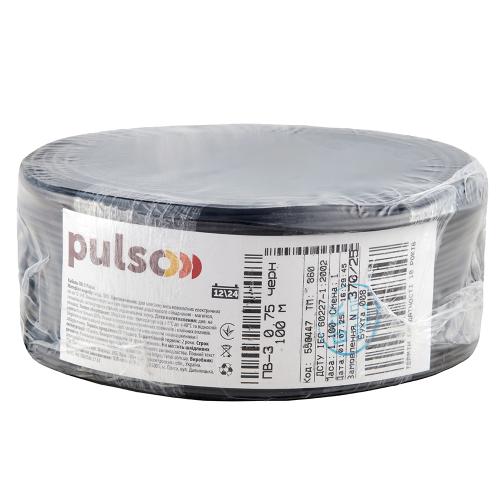 Гнучкий провід PULSO ПВ-3 0,75 мм2, чорний, бухта 100 м - Vitol Гнучкий провід PULSO ПВ-3 0,75 мм2, чорний, бухта 100 м