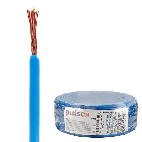 Гибкий провод PULSO ПВ-3 1,5 мм2, синий, бухта 100 м - Vitol Гибкий провод PULSO ПВ-3 1,5 мм2, синий, бухта 100 м