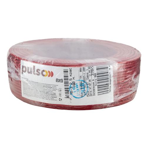 Гибкий провод PULSO ПВ-3 2,5 мм2, красный, бухта 100 м - Vitol Гибкий провод PULSO ПВ-3 2,5 мм2, красный, бухта 100 м