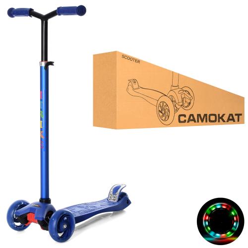 Самокат JR 3-060-22-DBL (1шт) MAXI,алюм.+плас,3кол.ПУ-світ,пер.120мм,кермо 83-92см,підніжка30-13см. - Vitol Самокат JR 3-060-22-DBL (1шт) MAXI,алюм.+плас,3кол.ПУ-світ,пер.120мм,кермо 83-92см,підніжка30-13см.