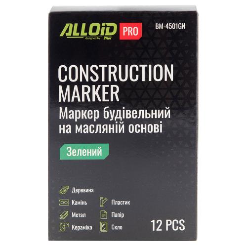 Alloid Pro. Маркер будівельний зелений - Vitol Alloid Pro. Маркер будівельний зелений