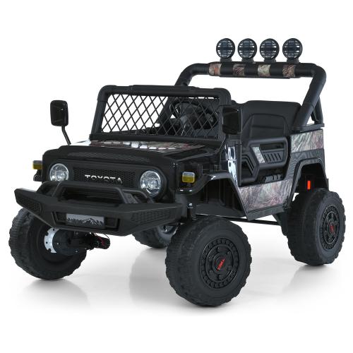 Джип 2566AEBLR-18(24V) (1шт) 2,4G, 4мотори35W, 1акум24V7AH, колесаEVA, шкір.сид, MP3, USB, BLUETOOTH, музика, світло, камуфляж-корич - Vitol Джип 2566AEBLR-18(24V) (1шт) 2,4G, 4мотори35W, 1акум24V7AH, колесаEVA, шкір.сид, MP3, USB, BLUETOOTH, музика, світло, камуфляж-корич