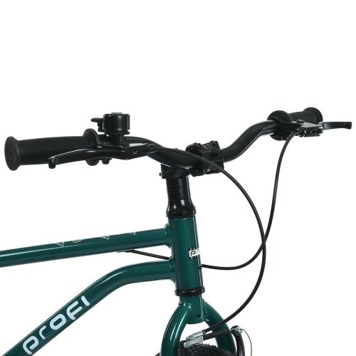Велосипед дитячий 20д. PROF1 MB 20LIGHTY RAIN FOREST (1шт) LIGHTY,SKD85,алюм. рама,кермо, торм,обода,підніжка,темно-зелений - Vitol Велосипед дитячий 20д. PROF1 MB 20LIGHTY RAIN FOREST (1шт) LIGHTY,SKD85,алюм. рама,кермо, торм,обода,підніжка,темно-зелений