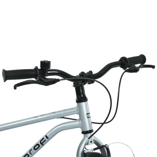 Велосипед дитячий 20д. PROF1 MB 20LIGHTY SILVER (1шт) LIGHTY,SKD85,алюм. рама,кермо, торм,обода,підніжка,сірий - Vitol Велосипед дитячий 20д. PROF1 MB 20LIGHTY SILVER (1шт) LIGHTY,SKD85,алюм. рама,кермо, торм,обода,підніжка,сірий
