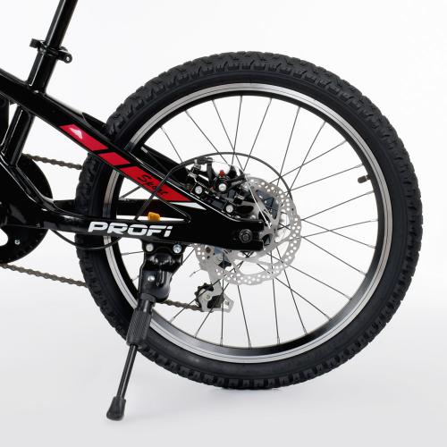 Велосипед дитячий PROF1 20д. LMG20210-3 (1шт) магн.рама, диск.гальма, Shimano 6SP, подвійний алюм.обід,СТС - Vitol Велосипед дитячий PROF1 20д. LMG20210-3 (1шт) магн.рама, диск.гальма, Shimano 6SP, подвійний алюм.обід,СТС