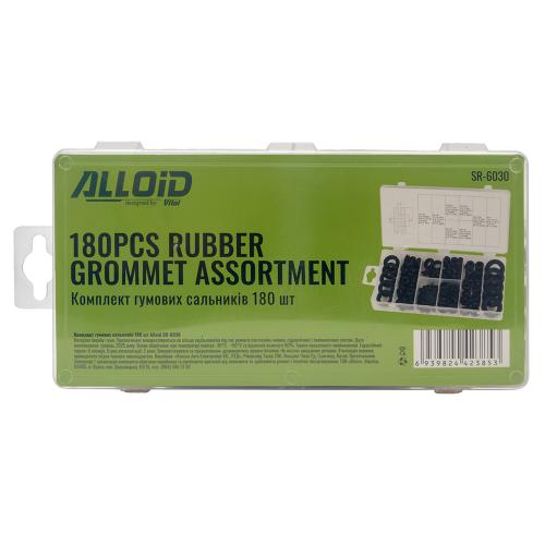 Alloid. Набор сальников резиновых. 180 шт. - Vitol Alloid. Набор сальников резиновых. 180 шт.